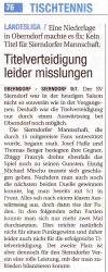 Landesligateam wird Vizemeister NÖN 17/2009